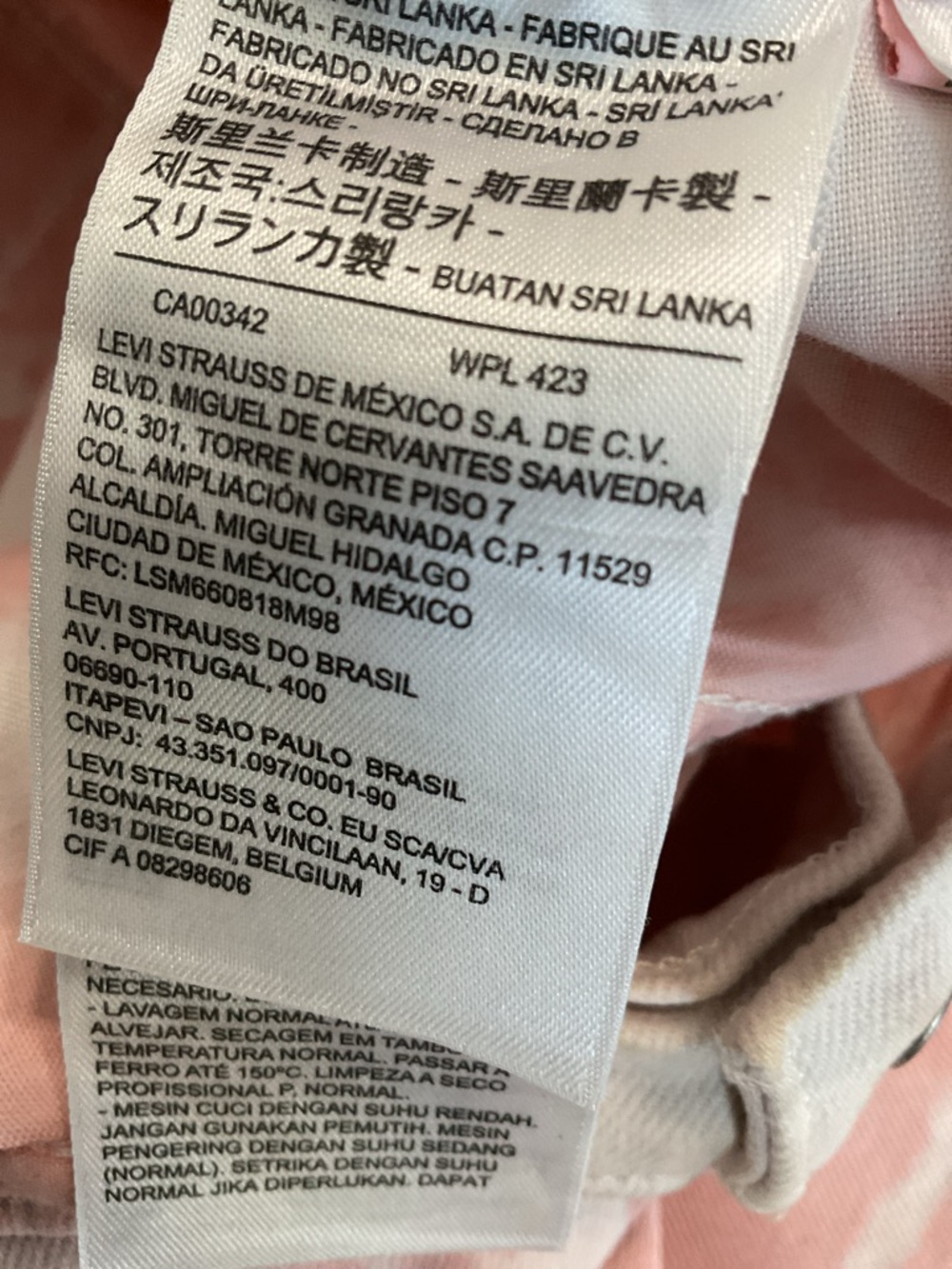 Levi's Jeans 721 High Rise Skinny Ankle Size 22W - Picture 6 of 8
